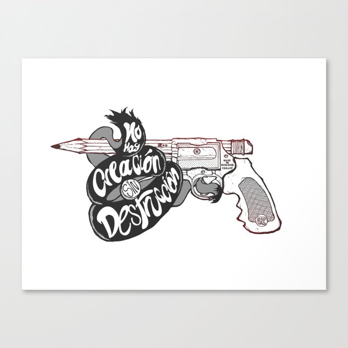 Creative weapon #2 (variant) Canvas Print