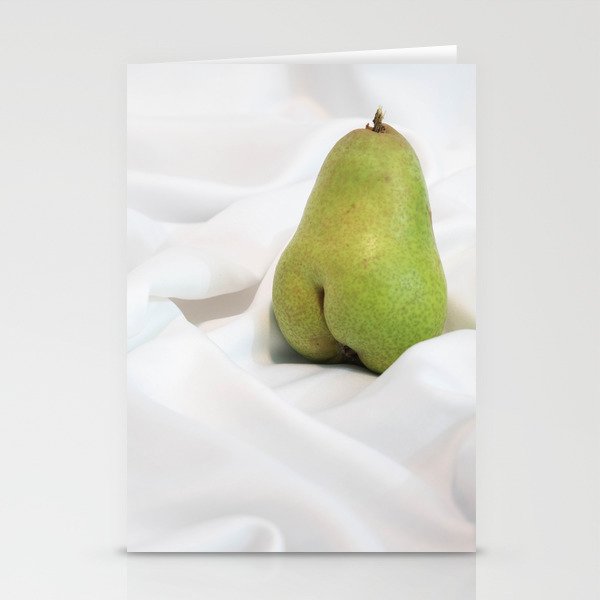 Tasteful Porn: Pear #1 Stationery Cards