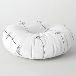 FLORA XVIII-I-I Floor Pillow