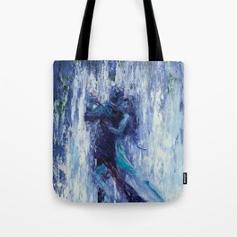 Blue Dancers Tote Bag