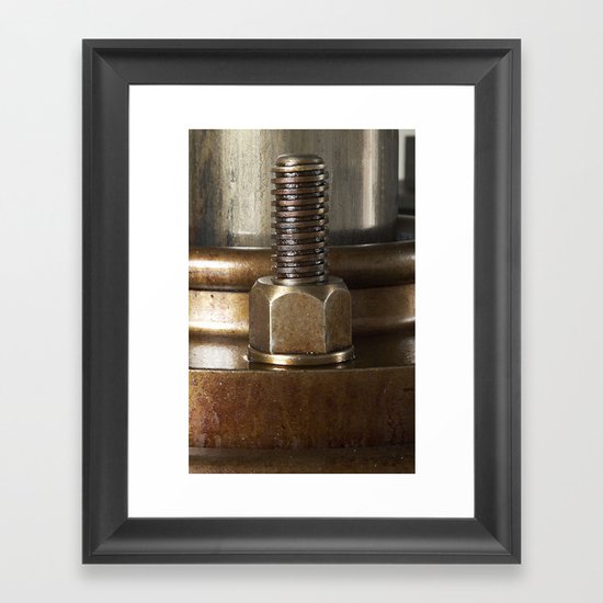 Screw yoo Framed Art Print