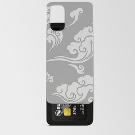 Cloud Swirls - White Android Card Case