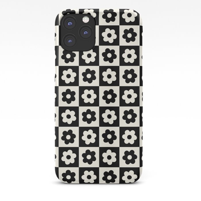 Miho Checkered Retro Flower Pottough Iphone 11 Case - Society6 : Target