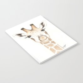 Baby Giraffe Illustration Notebook