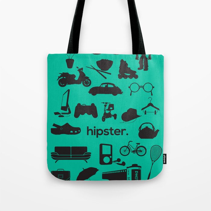 hipster Tote Bag