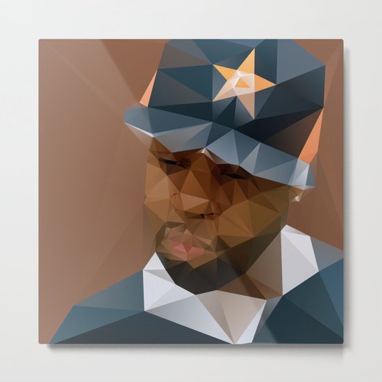 J DILLA Metal Print