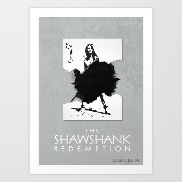 The Shawshank Redemption minimalist Art Print