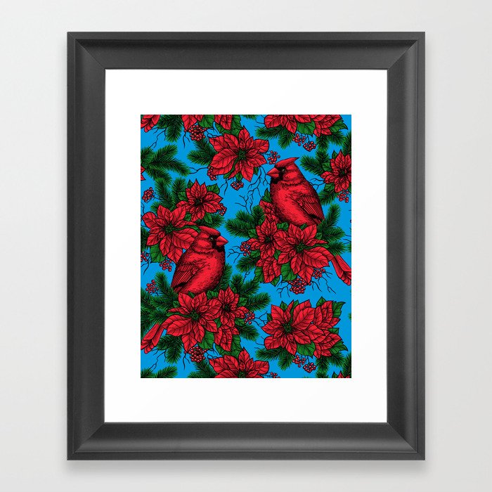 Cardinals  Framed Art Print