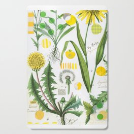 Botanical Series: Yellow Dandelion Cutting Board