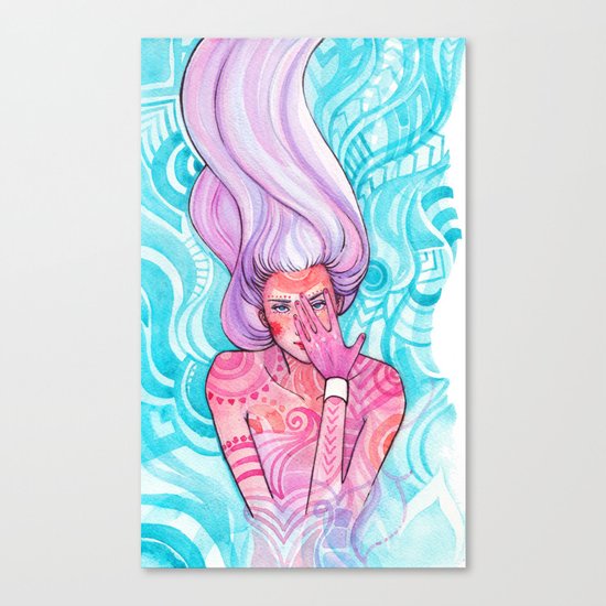 Luna Canvas Print