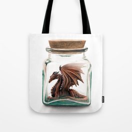 Dragon in a Jar Tote Bag
