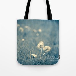 field of wishes Tote Bag