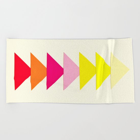 Arrows II Beach Towel