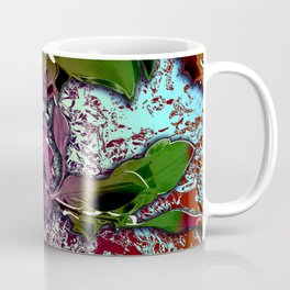 Abstract Background_Holly Branch Coffee Mug