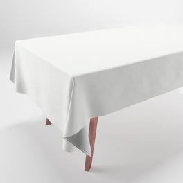 Chantilly Lace Solid Matte Silk Linen Colour Blocks Tablecloth
