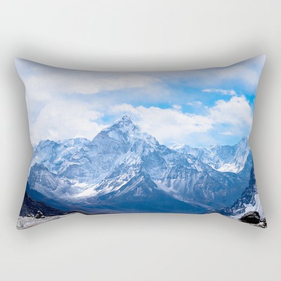 Mountains on My Mind Rectangular Pillow