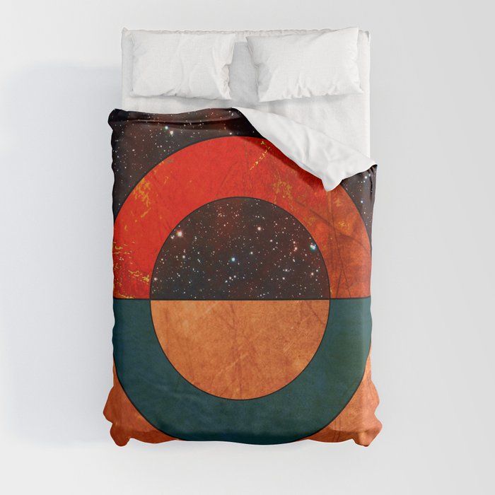 Abstract #129 Duvet Cover