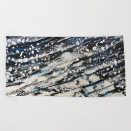 Winter Squall Beach Towel