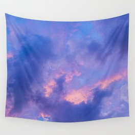 Dusk Clouds Wall Tapestry