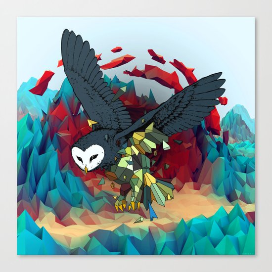 OWL X Canvas Print