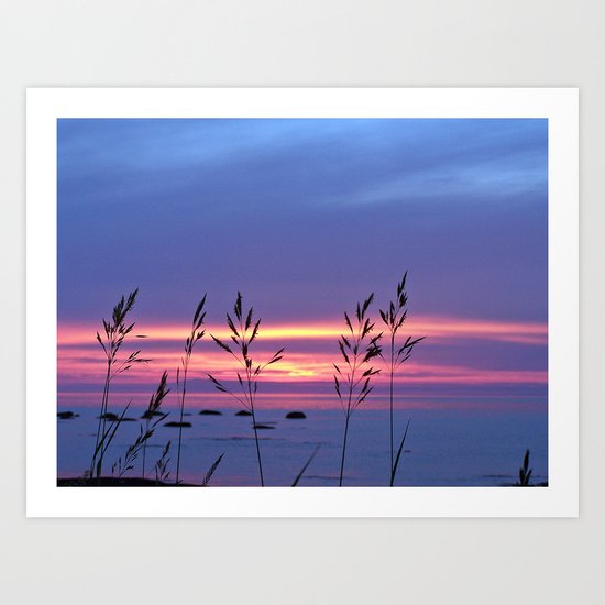 Simplicity by the Sea Art Print