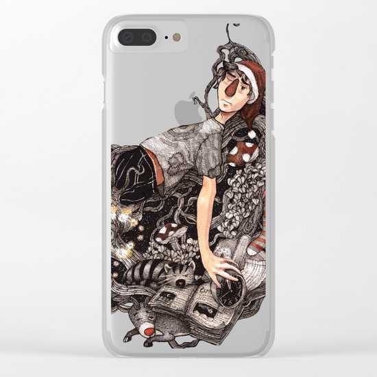 waiting for midnight, Santa Claus Is Coming to Town!!! Clear iPhone Case