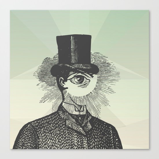 Eyeliner Canvas Print