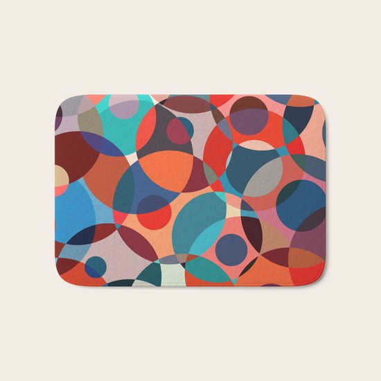 Crowded place Bath Mat