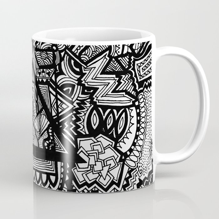 Overlapping Triangle Coffee Mug