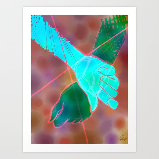 Bind Art Print