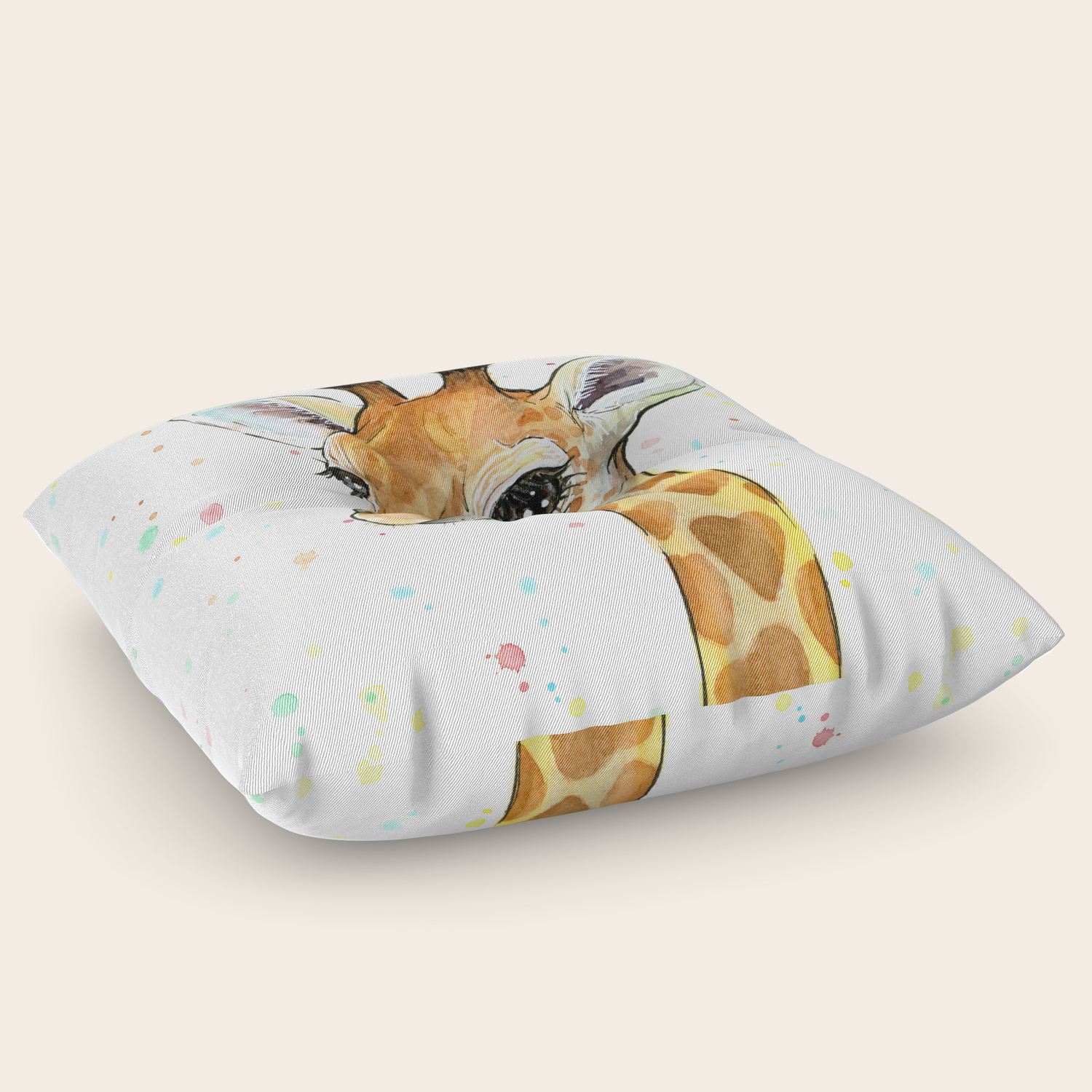 baby floor pillow animal