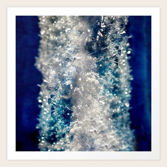Frozen Beauty Art Print