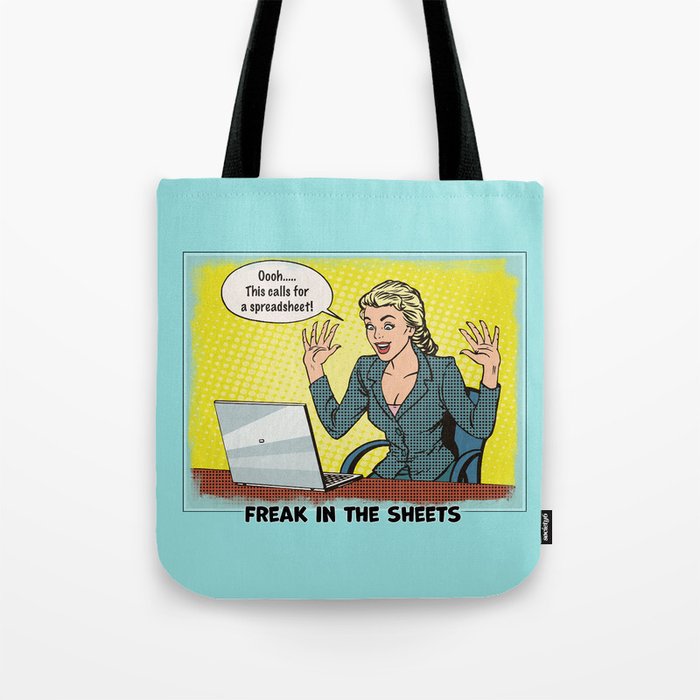 Freak in the Sheets- Woman Tote Bag