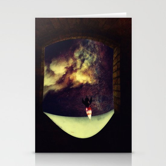 Space Stationery Cards