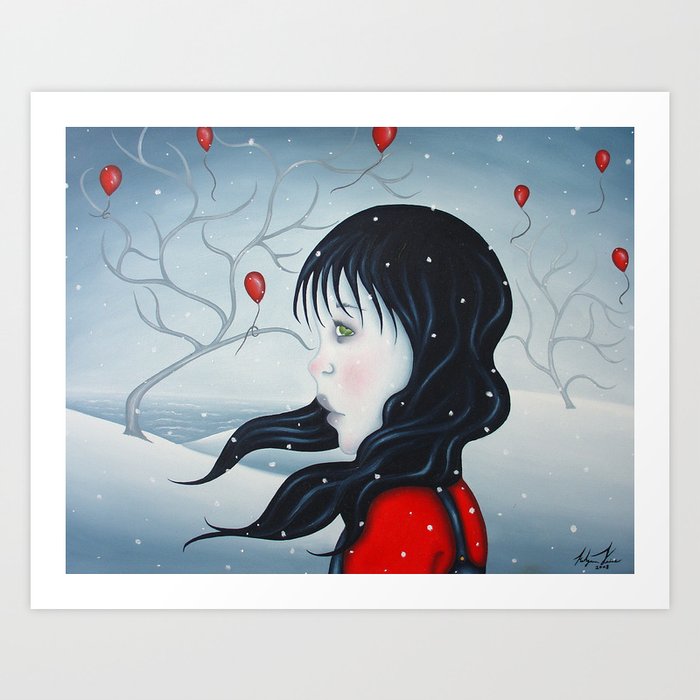 Whispers in the Wind Art Print