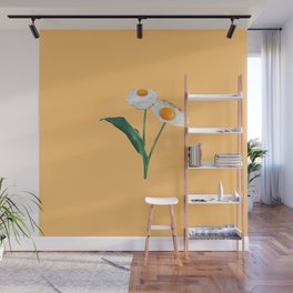 egg plant orange Wall Mural