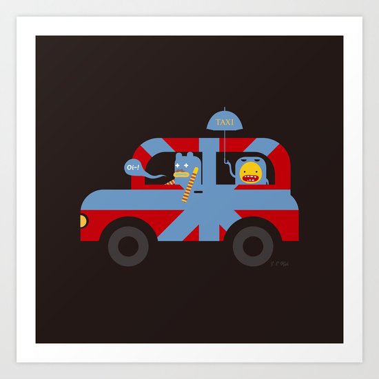 PINTMON_010_B Art Print
