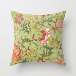 Examples of Chinese Ornament 1867 Throw Pillow