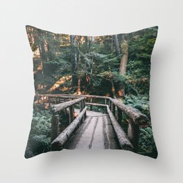 Society6 Mountain Range Woodland Forest by Cateandrainn on Rectangular Pillow Small 17 x 12 