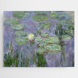 Monet, water lilies or nympheas 3 1915 water lily Jigsaw Puzzle