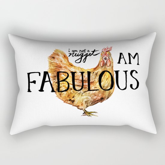 I AM FABULOUS Rectangular Pillow