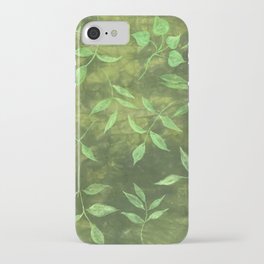 Falling leaves_study1 iPhone Case