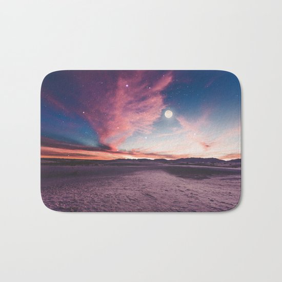 Moon gazing Bath Mat