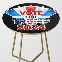 Vote for Trump 2024 Side Table