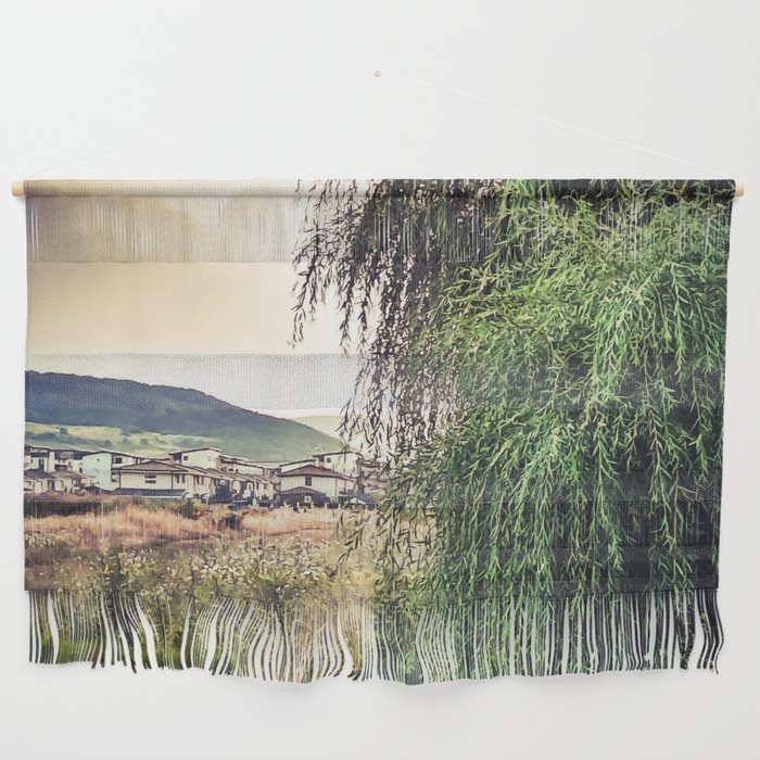 Willow and the suburbia Wall Hanging