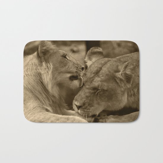 Mother and son II Bath Mat