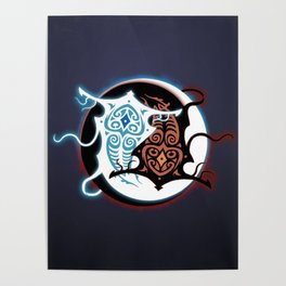 Rin Vang (Raava x Vaatu - Yin Yang) Poster