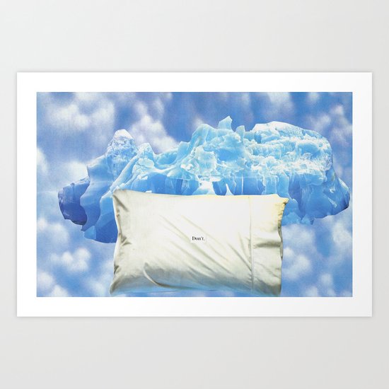 To Get to the Cool Side Art Print