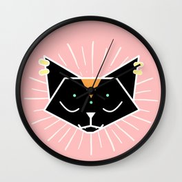 Cat Tribe 02 Wall Clock