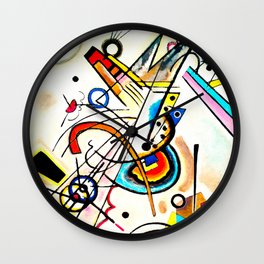 Kandinsky – Diagonal Wall Clock